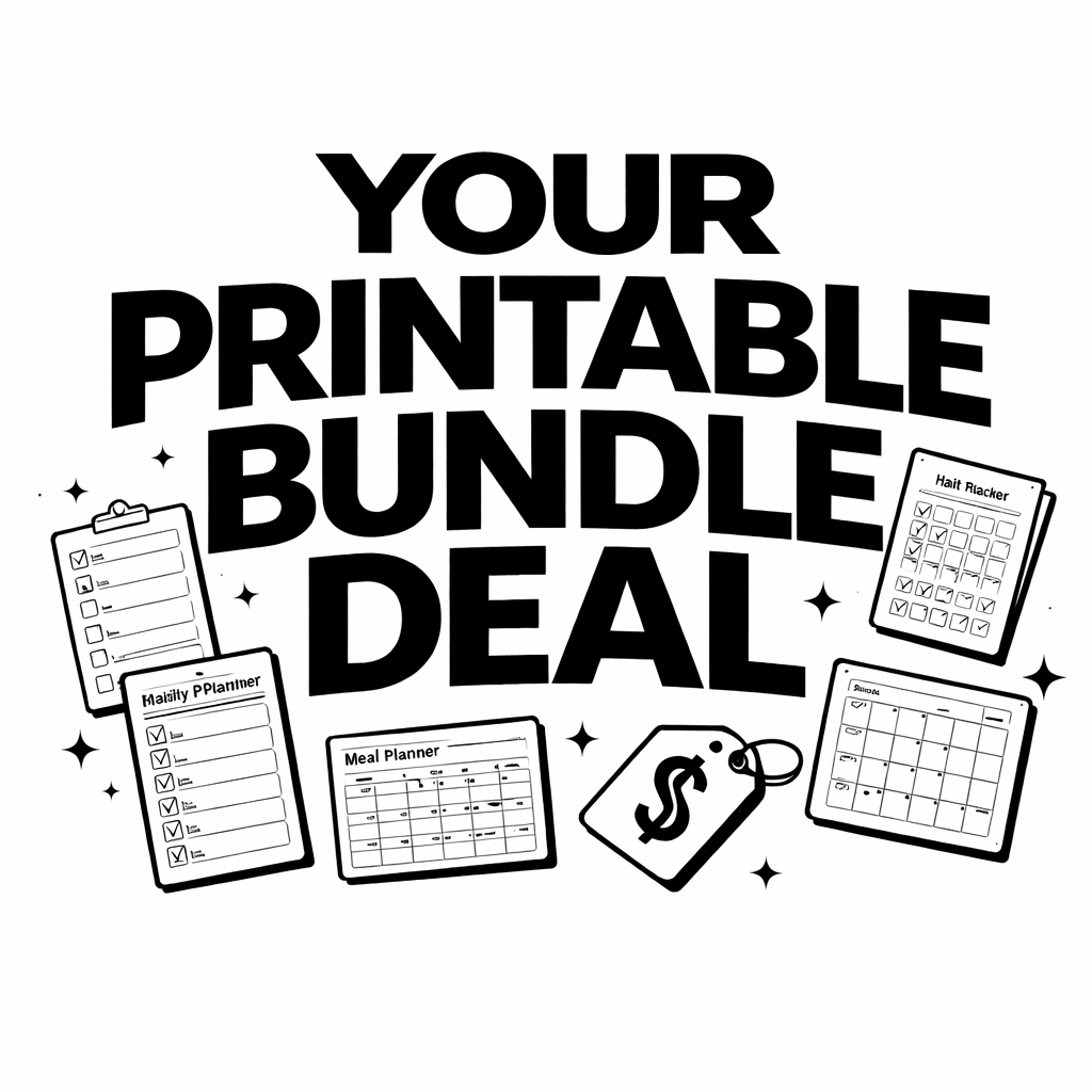 Printable bundle deal