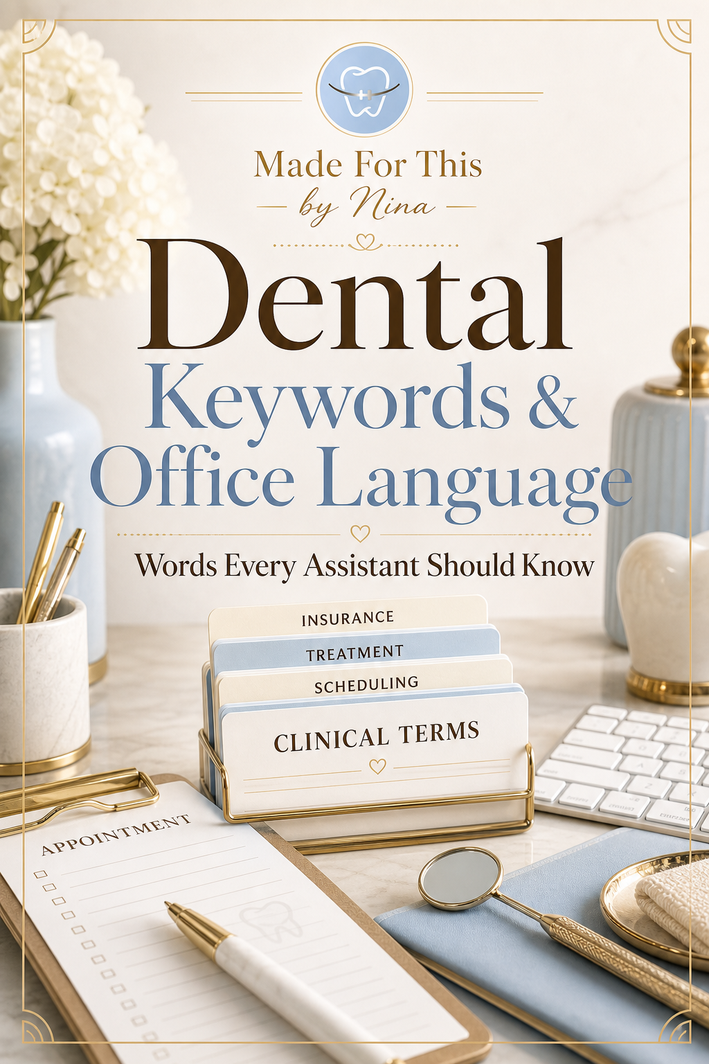 Dental Keywords & Language cover