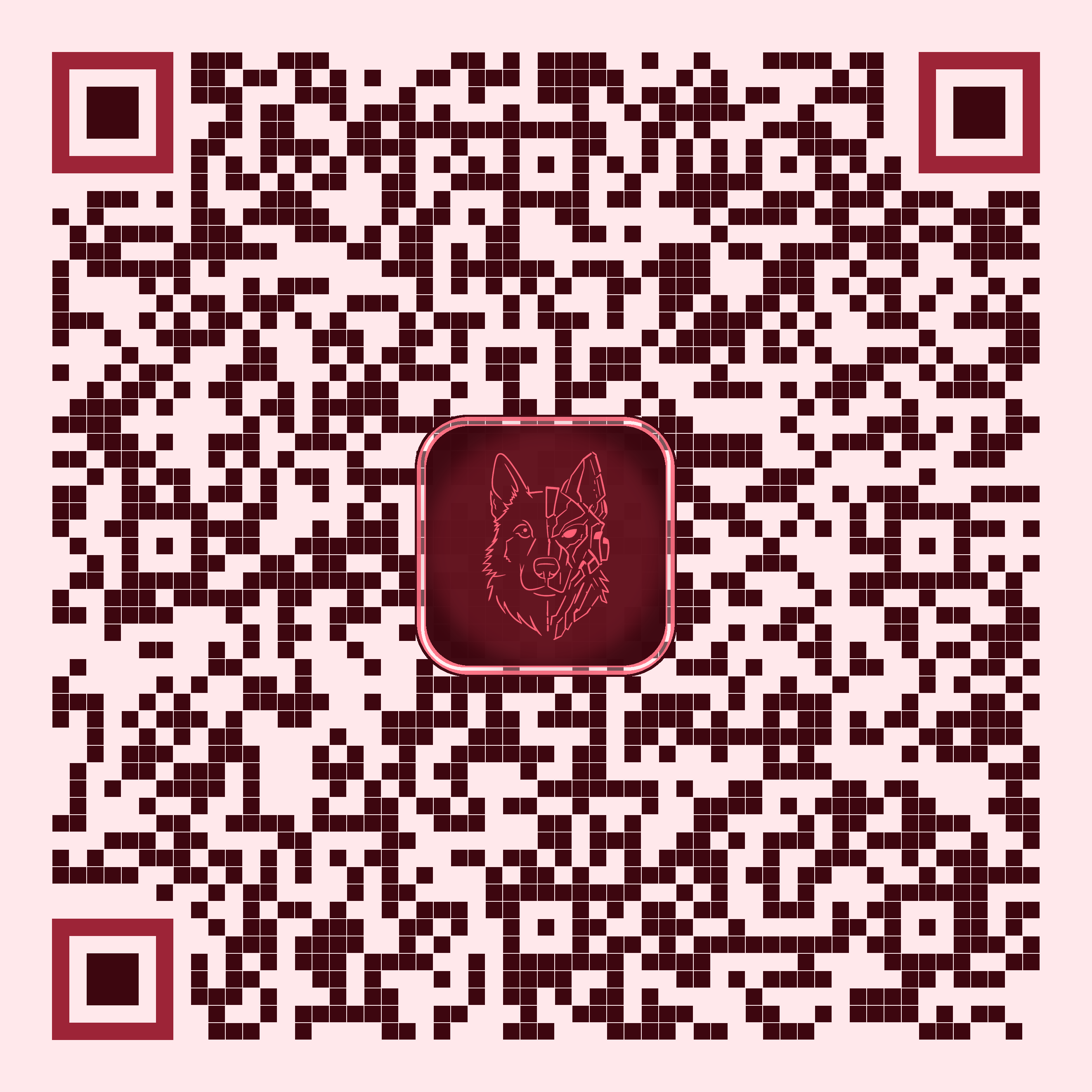Flyer Crimson QRCodee